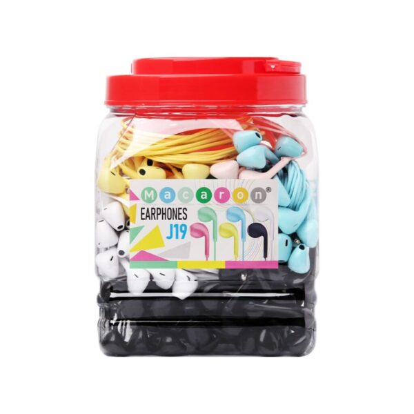 Hensed Macaron Erphones J19 1 toples isi 50 pcs