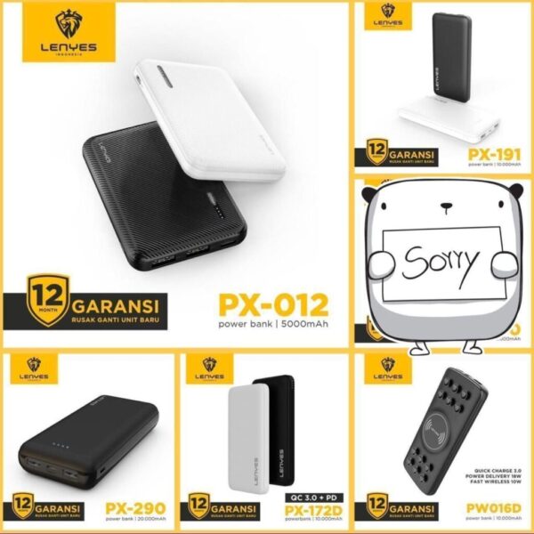 Power Bank Lenyes PX-012 5000 mah